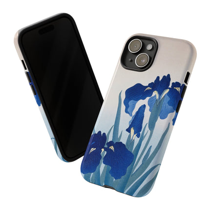 Iris Flowers by Ohara Koson Phone Cases