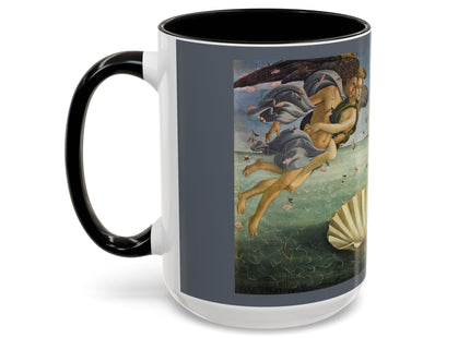 Birth of Venus by Sandro Botticelli Colorful Mugs (11oz, 15oz)