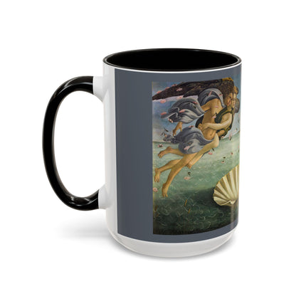 Birth of Venus by Sandro Botticelli Colorful Mugs (11oz, 15oz)