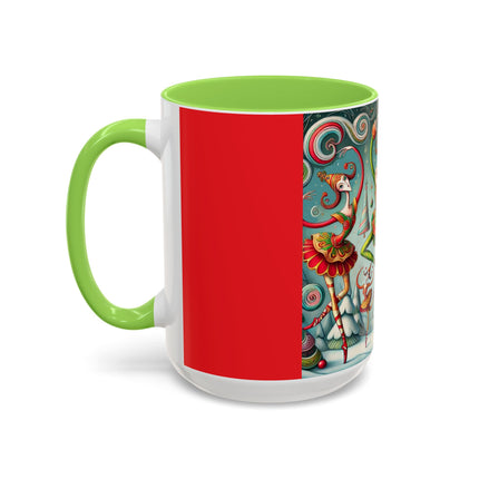 Christmas Ballet of the Absurd Colorful Mugs (11oz, 15oz)