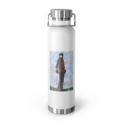 Elegance in Autumn Copper Vacuum Insulated Bottle, 22oz