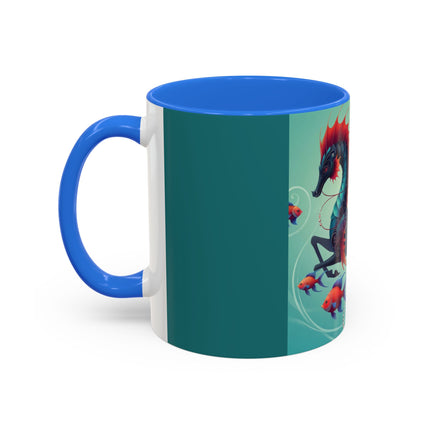 Mermaid & Sea Dragon Mug – Ocean Guardian & Mythic Beauty