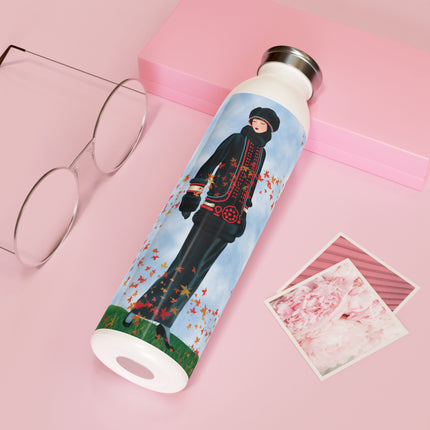Elegance in Autumn Slim Water Bottle