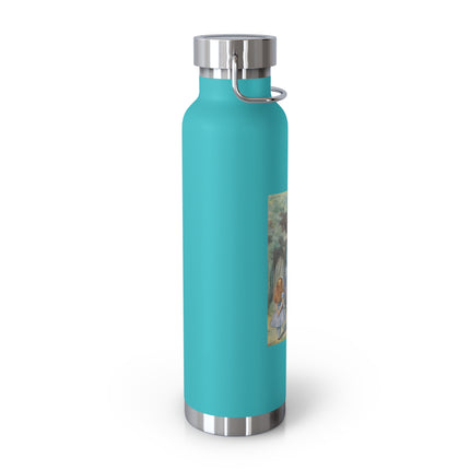 “I growl when I’m pleased, and wag my tail when I’m angry” by Sir John Tenniel Copper Vacuum Insulated Bottle, 22oz