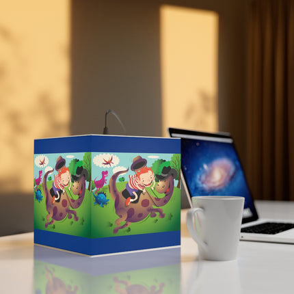 Rip-Roaring Fun Light Cube Lamp