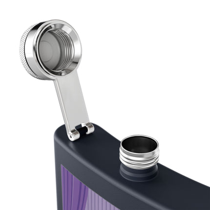 Golden Robe Flask – Elegant Drama & Timeless Sophistication