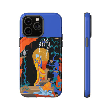 Mystic Oracle Phone Case – Sacred Glow & Eternal Grace