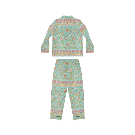 Chinese Ornament by Owen Jones Women's Satin Pajamas (AOP)