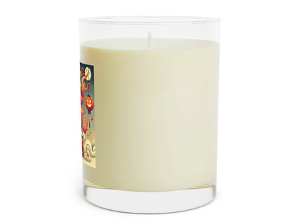 Jack-O’-Lantern Drums & The Kabuki Rabbit Scented Candle - Full Glass, 11oz