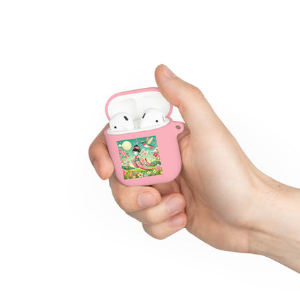 Geisha Fairy and the Hummingbird Blossom AirPods and AirPods Pro Case