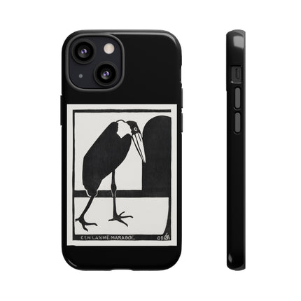 A Lame Marabou by Samuel Jessurun de Mesquita Phone Cases