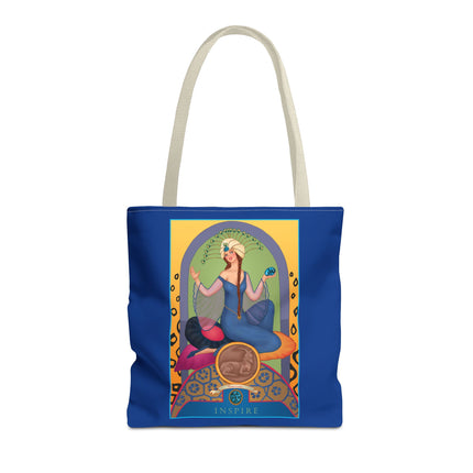 Astrology Gem Series: December & Tanzanite Tote Bag