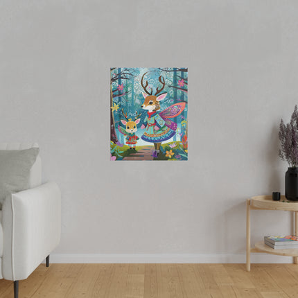 Enchanted Encounter Matte Canvas, Stretched, 0.75"
