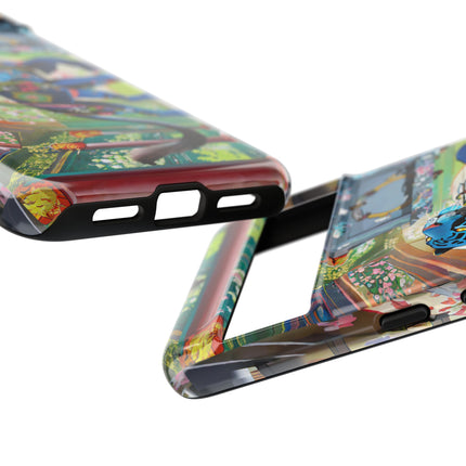Cyber Panther's Hunt Phone Cases