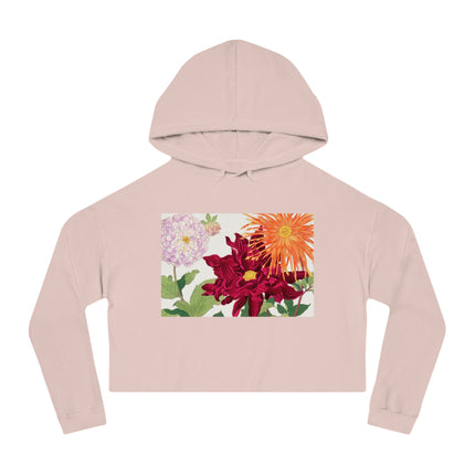 Dahlia by Tanigami Kônan Women’s Cropped Hooded Sweatshirt