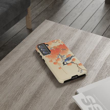 Japanese Bird and Branch by Ohara Koson Phone Cases