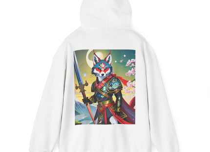 Cyberpunk Samurai Fox – Heavy Blend™ Hooded Sweatshirt