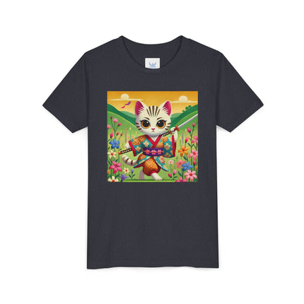 Samurai Kitten Youth Short Sleeve Tee