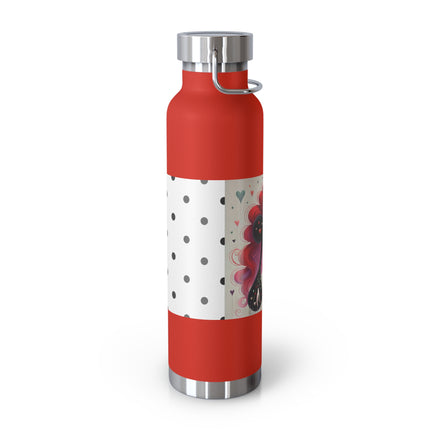 To My Valentine Copper Vacuum Insulated Bottle, 22oz