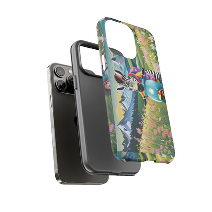 Stripes on Wheels Phone Cases