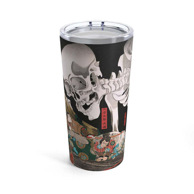 Mitsukuni Defying the Skeleton Spectre by Utagawa Kuniyoshi Tumbler 20oz