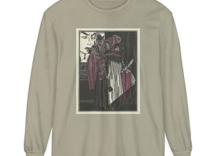 L’écran by Fernand Siméon Garment-dyed Long Sleeve T-Shirt