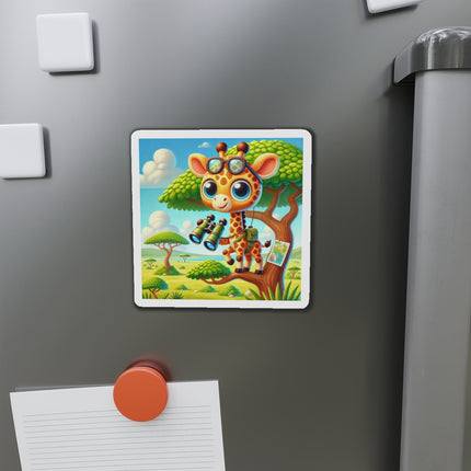 Giraffe Lookout Die-Cut Magnets (5 Sizes)
