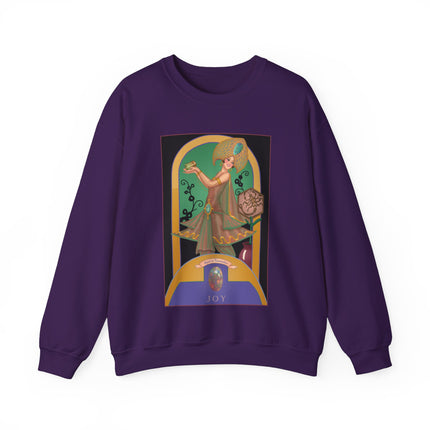 October & Opal, Tourmaline (from the Gem Series) by Sofia Chiostri Heavy Blend™ Crewneck Sweatshirt