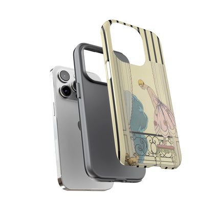 Falbalas et fanfreluches, La Souris by George Barbier Phone Cases
