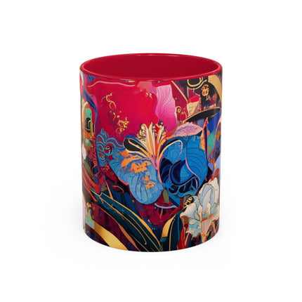 Ethereal Irises Colorful Mugs (11oz, 15oz)