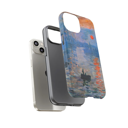 Sunrise by Claude Monet Phone Cases