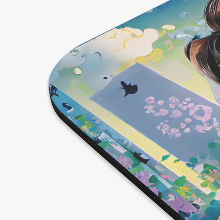 Cyber Punk Robots Mouse Pad, Rectangle