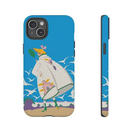 Seaside Wanderer Phone Case – Whimsical Charm & Coastal Delight