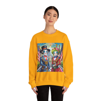 Cyber Punk Warrior Robots Unisex Heavy Blend™ Crewneck Sweatshirt