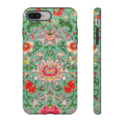 Colorful Floral Pattern by Owen Jones Phone Cases