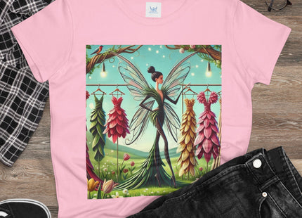 A Fairy Choosing Gowns Cotton Tee