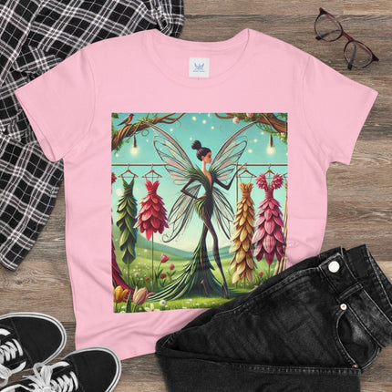A Fairy Choosing Gowns Cotton Tee