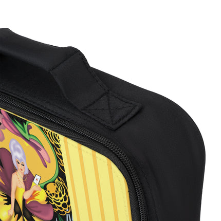 Enchanted Pansy Elegance Lunch Bag