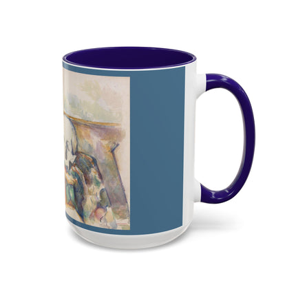 The Three Skulls by Paul Cézanne Colorful Mugs (11oz, 15oz)