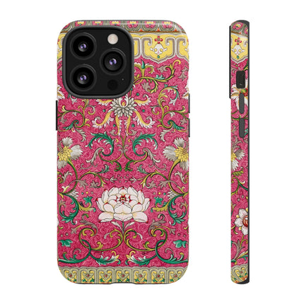 Pink Floral Pattern by Owen Jones Phone Cases