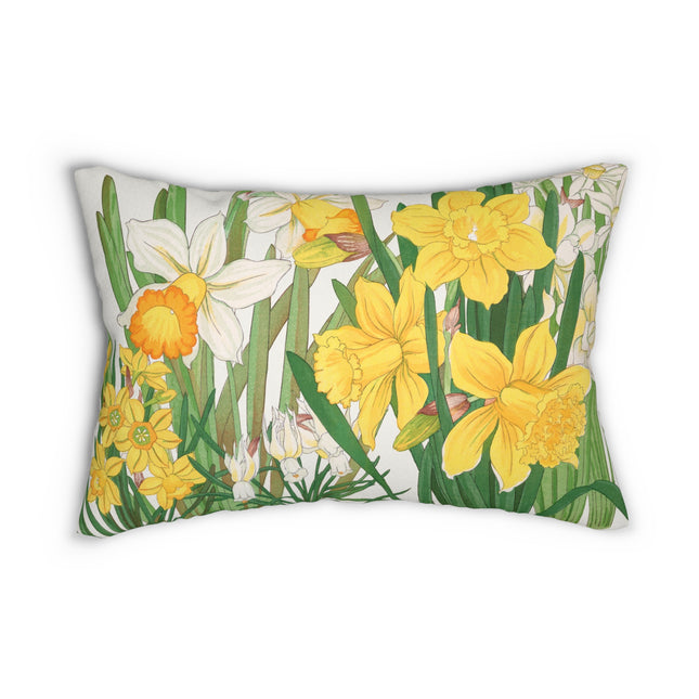 Daffodil by Tanigami Kônan Spun Polyester Lumbar Pillow