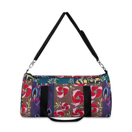 Floral Pattern III by Emile-Alain Séguy Duffle Bag