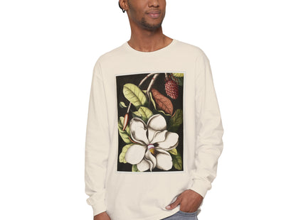 Natural History Plate 61 by Mark Catesby Garment-dyed Long Sleeve T-Shirt