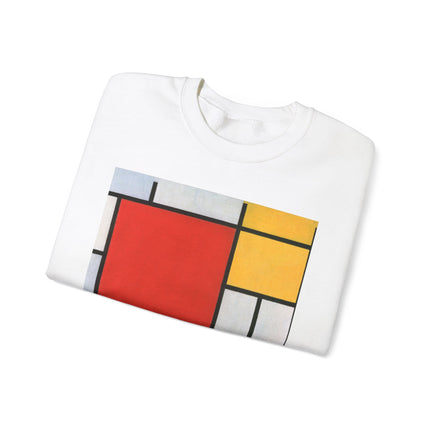 Composition with Red, Yellow, Blue, and Black by Piet Mondrian Heavy Blend™ Crewneck Sweatshirt