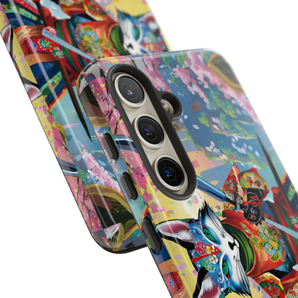 Cyberpunk Samurai Phone Cases