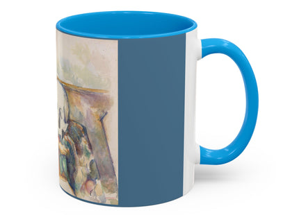 The Three Skulls by Paul Cézanne Colorful Mugs (11oz, 15oz)