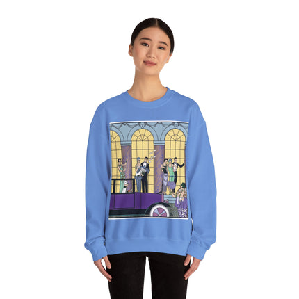 Au Revoir by George Barbier Heavy Blend™ Crewneck Sweatshirt