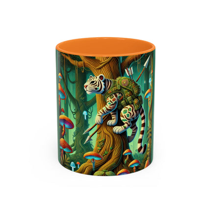 Silent Stripes Colorful Mugs (11oz, 15oz)