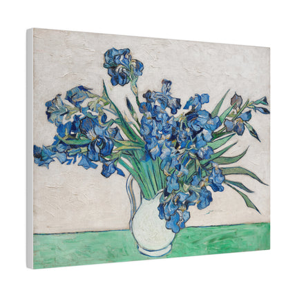 Irises by Vincent Van Gogh Matte Canvas, Stretched, 0.75"