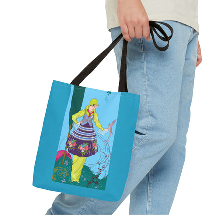Exquisite Elegance by Umberto Brunelleschi Tote Bag (AOP)